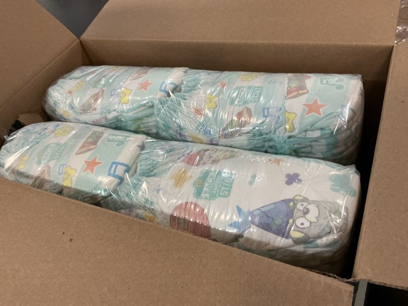 Condition photo showing New/Like New for pampers training pants - easy ups boys & girls bluey - size 5t-6t, 84 count, children's potty underwear (packaging may vary) 5t-6t 84