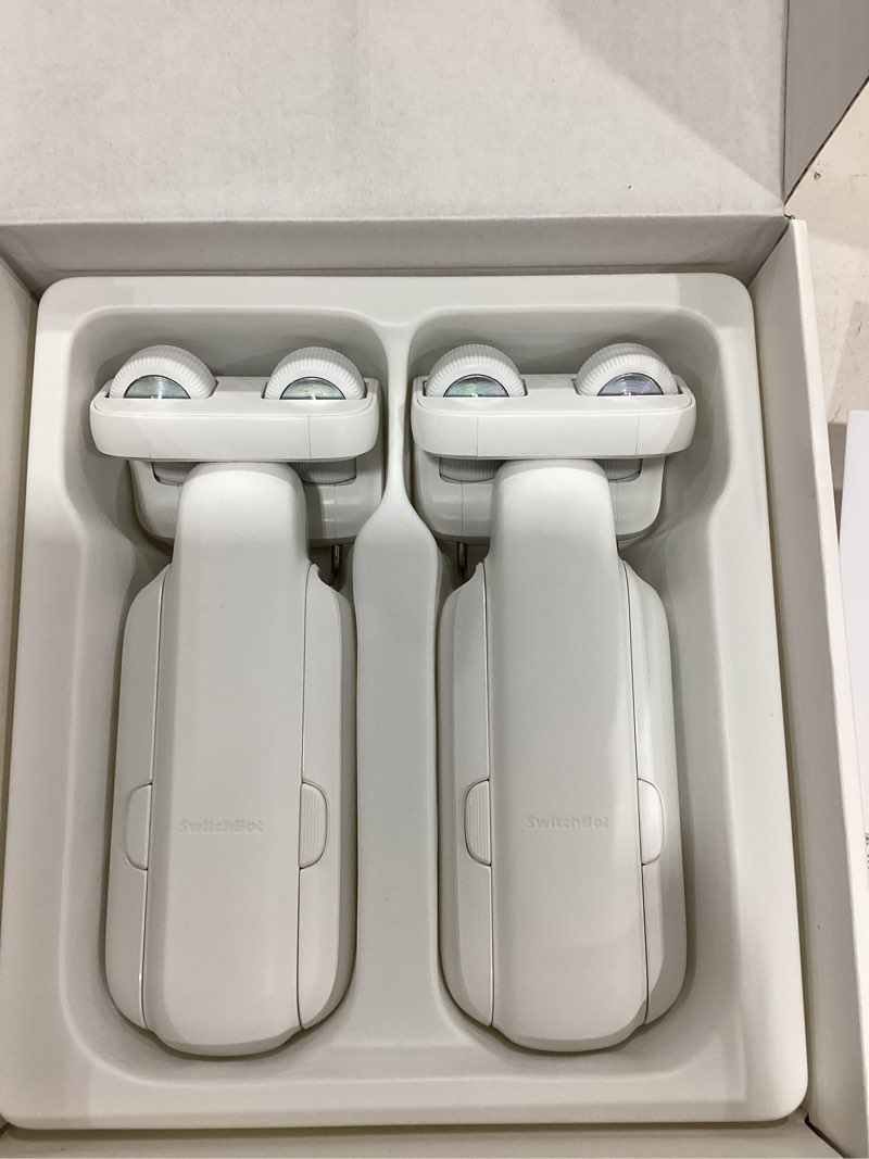 Condition photo showing As Is for SwitchBot 2025 Automatic Curtain Opener 3 Rod, Bluetooth Remote Control Smart Curtain, WiFi & App Control, Add Hub to Compatible with Alexa, Google Home, HomeKit Curtain Opener for Double Side