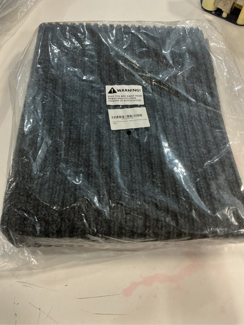 Condition photo showing New/Like New for Cybstrax Runner Rugs for Hallway, 2' x 8' Non Slip Rubber Backing Carpet Runner Rug, Waterproof Entryway Floor Runner Area Rugs Mat for Indoor Outdoor Balcony Kitchen Garage Laundry Room