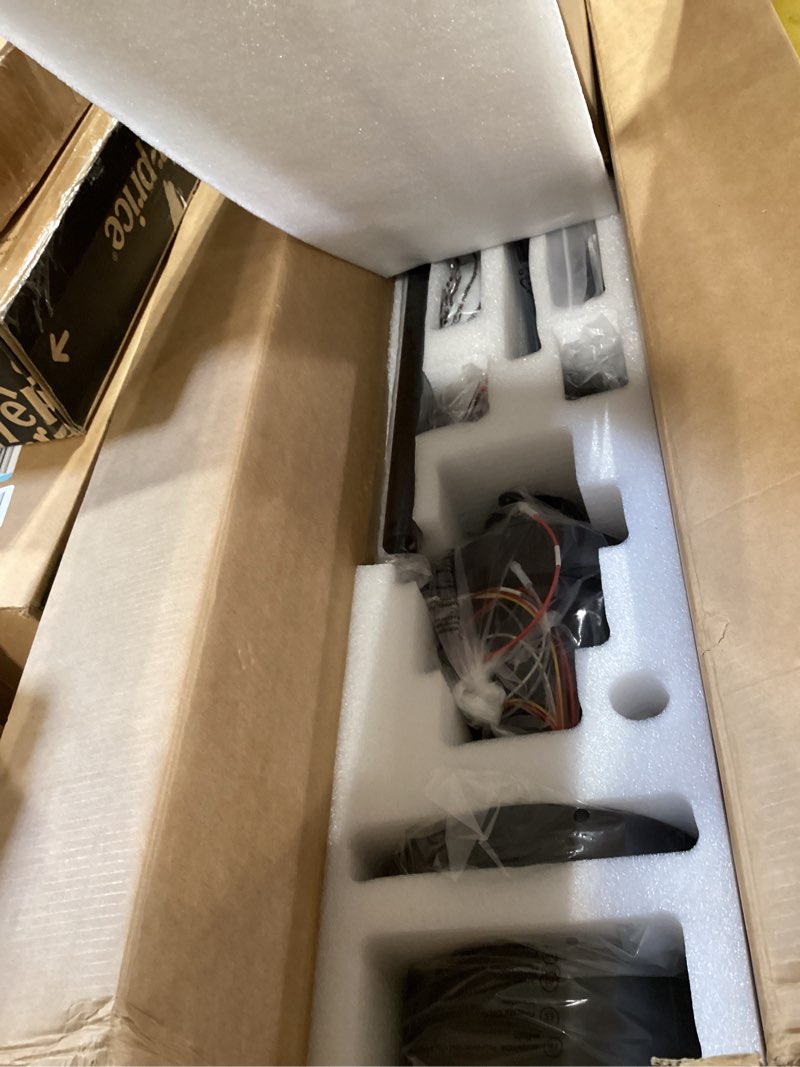 Condition photo showing Good Condition for orginese 60 inch smart ceiling fan with lights,outdoor ceiling fan 3 wood blades compatible with ale