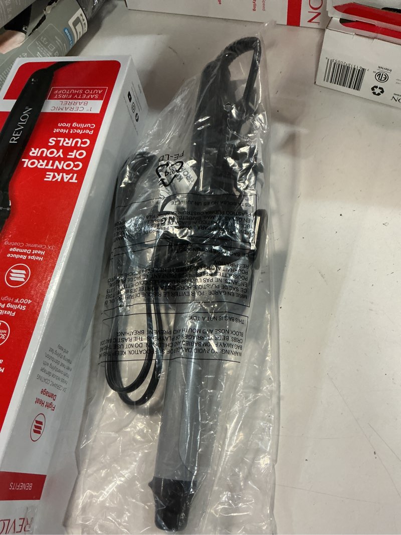 Condition photo showing Good Condition for revlon curling iron