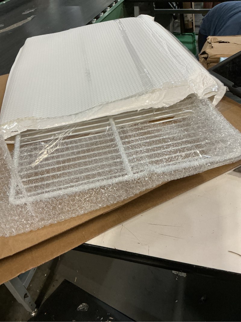 Condition photo showing Good Condition for Upgrade 240360908 Food Grade 304 Stainless Steel Refrigerator Shelf Fits Frigidaire, Kenmore. 25.5" x 16.5" 240360908 Wire Shelf Replaces AP5805565, EAP9492365,240360905, 240360901, 3189137 (1 Packs)