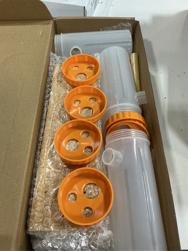 Condition photo showing New/Like New for LOOBANI Dog Puzzle Toys Wooden - Interactive Toys for Boredom, IQ Training and Mental Brain Stimulation, Treat Dispensing and Entertainment/Food Slow Feeder for Small to Large Dogs M-3 PCS Bottles A Wooden