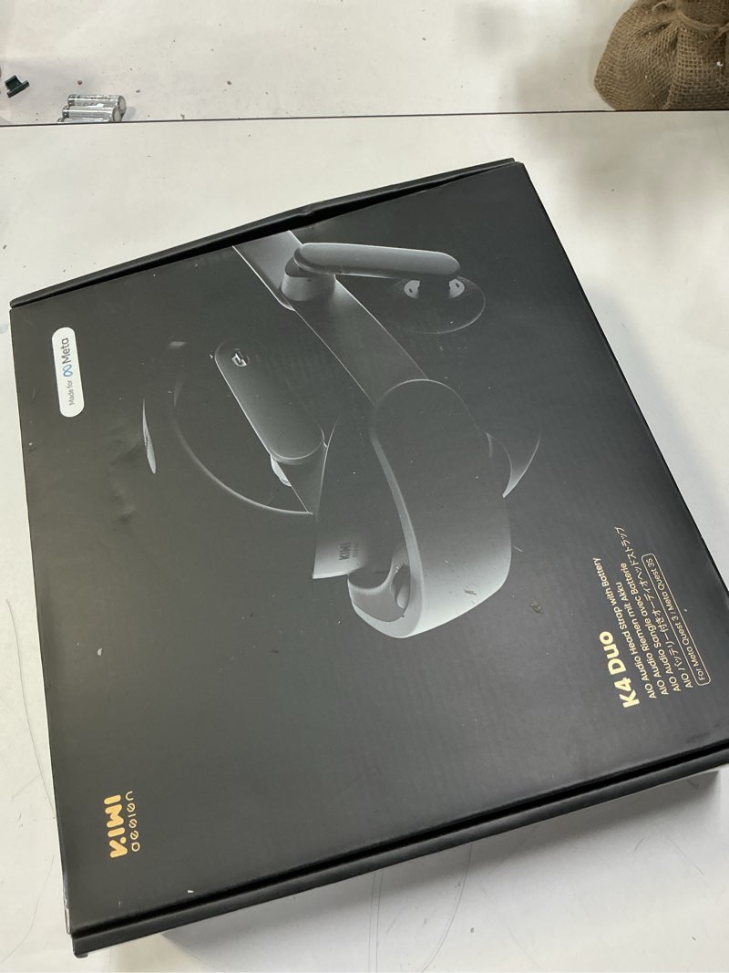 Condition photo showing Good Condition for KIWI design Audio Head Strap with Battery for Meta/Oculus Quest 3/3S, K4 Duo DualFast Charging Headset, VR Accessories with Balanced Design for Enhanced Sound Effects & Playtime