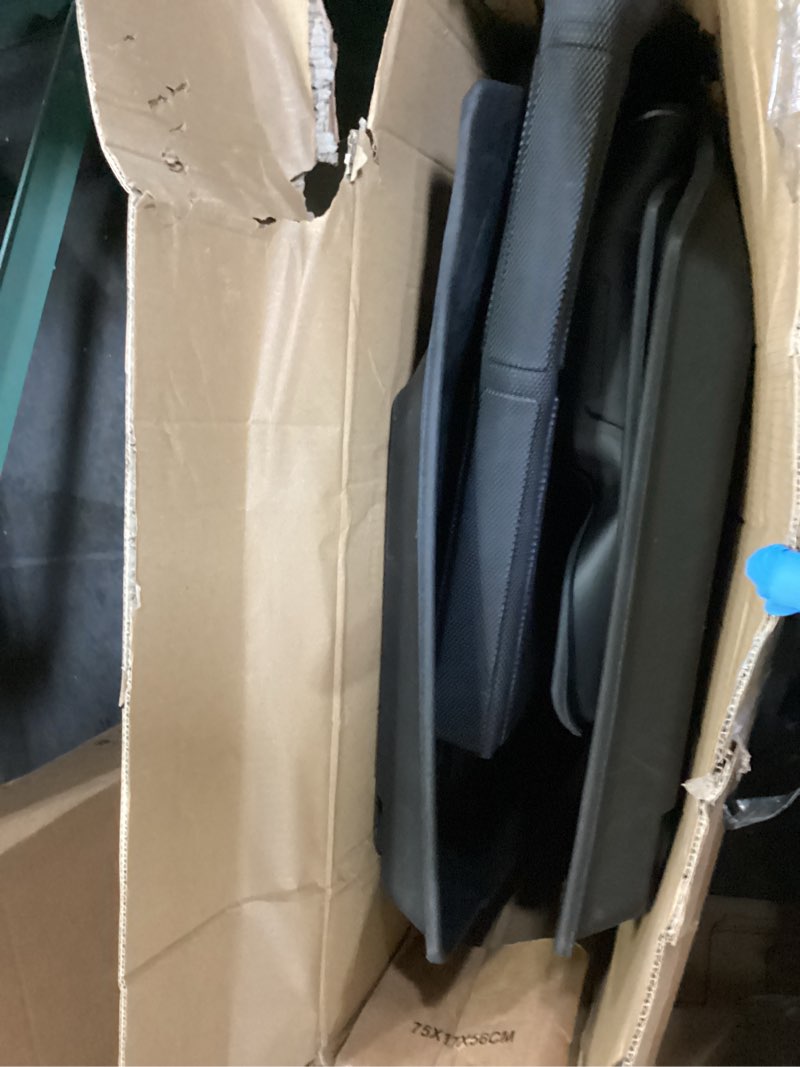 Condition photo showing Good Condition for Floor Mats & Cargo Liner Compatible with 2019-2023 Jeep Cherokee (Not for Grand Cherokee) Cargo Mat, Full Set All Weather Protection 1st, 2nd Row Car Liners & Trunk Mat, Black Jeep Cherokee 2019-2023