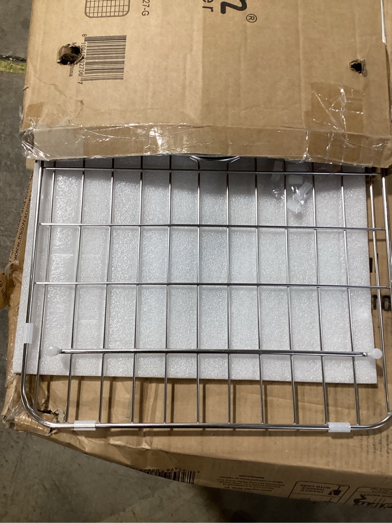 Condition photo showing Good Condition for 27 in. x 15 in. stainless steel kitchen sink grid in black