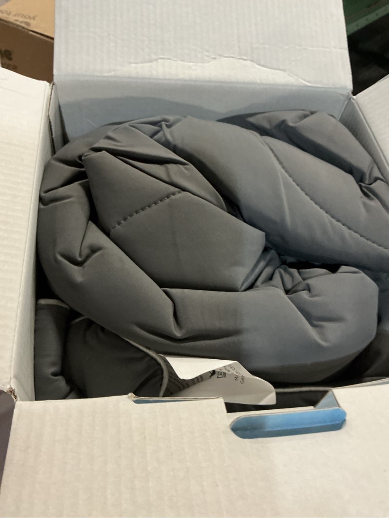 Condition photo showing Good Condition for bedsure cooling blankets for hot sleepers - cooling comforter, cold summer blanket queen size for bed, ice breathable and lightweight gift for night sweats, dark grey, 90x90 inches dark grey queen (90" x 90")