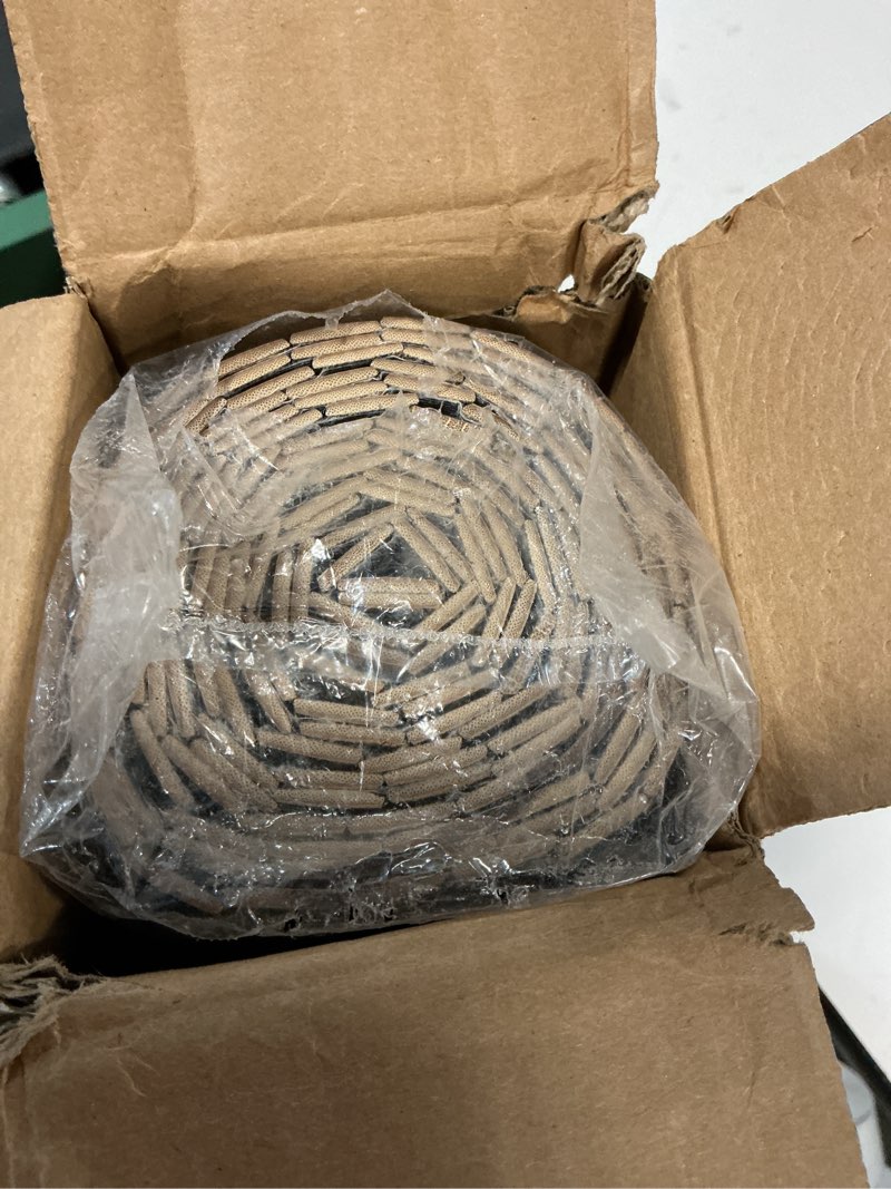 Condition photo showing item condition for Art3d Natural Bamboo Wall Panel for Interior Wall Decor, Renewable Pole Wrap Wainscoting Paneling for Wall Ceiling Furniture Cabinet Office, 48 x 96 Inch - Dark Burned 48 x 96 Inch Dark Burned