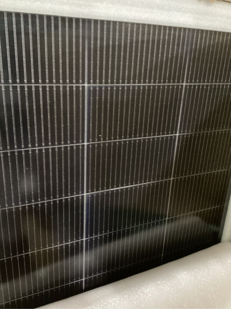 Condition photo showing Good Condition for solar panels, 200w bifacial n type 18bb a+ grade solar module ip68 waterproof 25% high efficiency solar cell 200 watt solar panel 12v for off grid rv boat rooftop camper (200w bifacial) 200w bifical