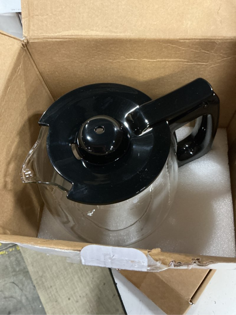 Condition photo showing New/Like New for 12-cup replacement coffee carafe compatible with hamilton beach coffee maker pot 49902, 49915, 49905c, cm4309, 49317, 49467, 49611, 49904, 49934, 46230, 46290, 46293, 46294, 46299