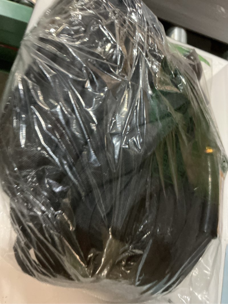 Condition photo showing As Is for garden hose 100ft, 3/4" ght non-expanding water hose lightweight, flexible garden hose with 10 function nozzle, kink-free, sturdy, high-pressure, abrasion resistant hoses for yard, garden