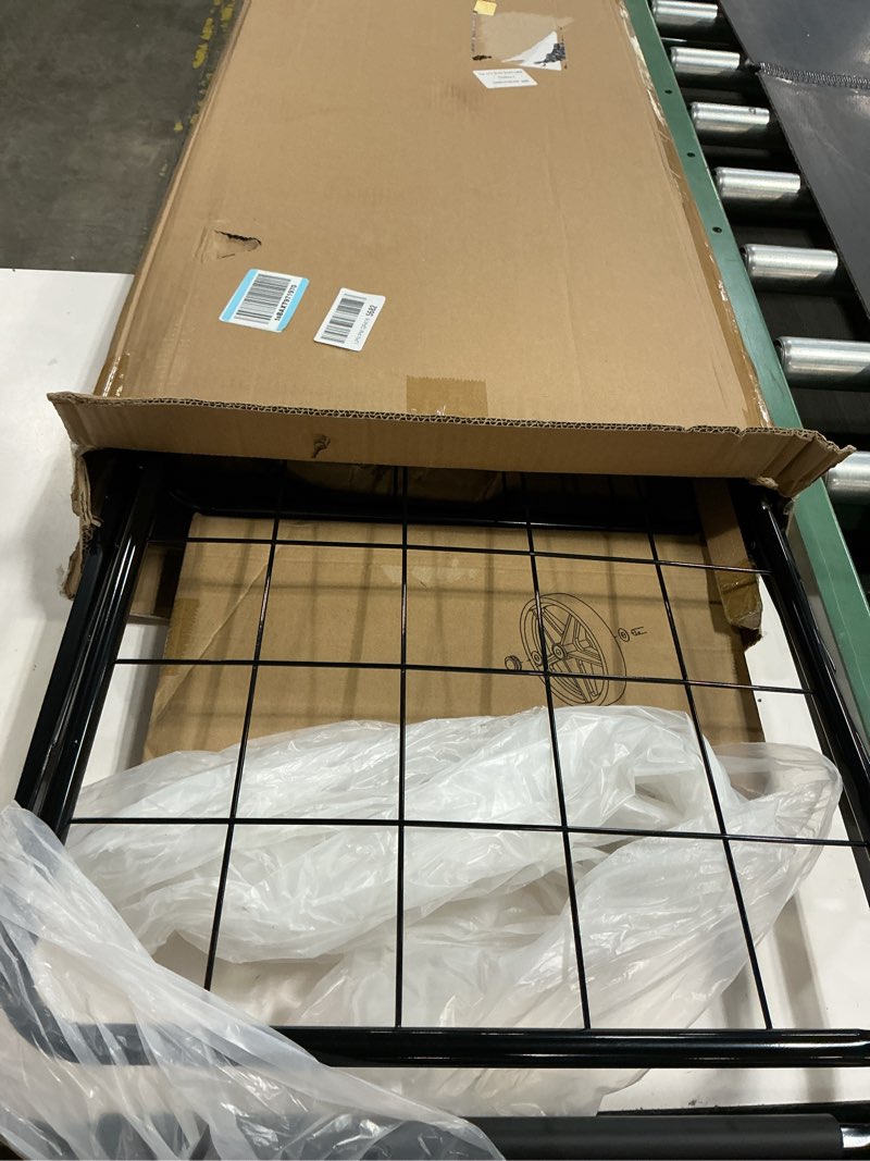 Condition photo showing New/Like New for 330lbs capacity shopping cart for groceries,upgraded jumbo grocery cart with waterproof liner, 360° rolling swivel wheels and double basket, heavy duty folding shopping carts for laundry transport
