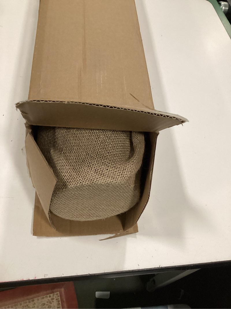 Condition photo showing New/Like New for 3ft Pre-Lit Mini Fir Christmas Tree,Artificial Pine Xmas Tree,106 PE Branches Tips & 84 PVC Branches Tips & UL Certification LED Lights & Burlap Wrapped Base for Tabletop Desk,Battery Operated