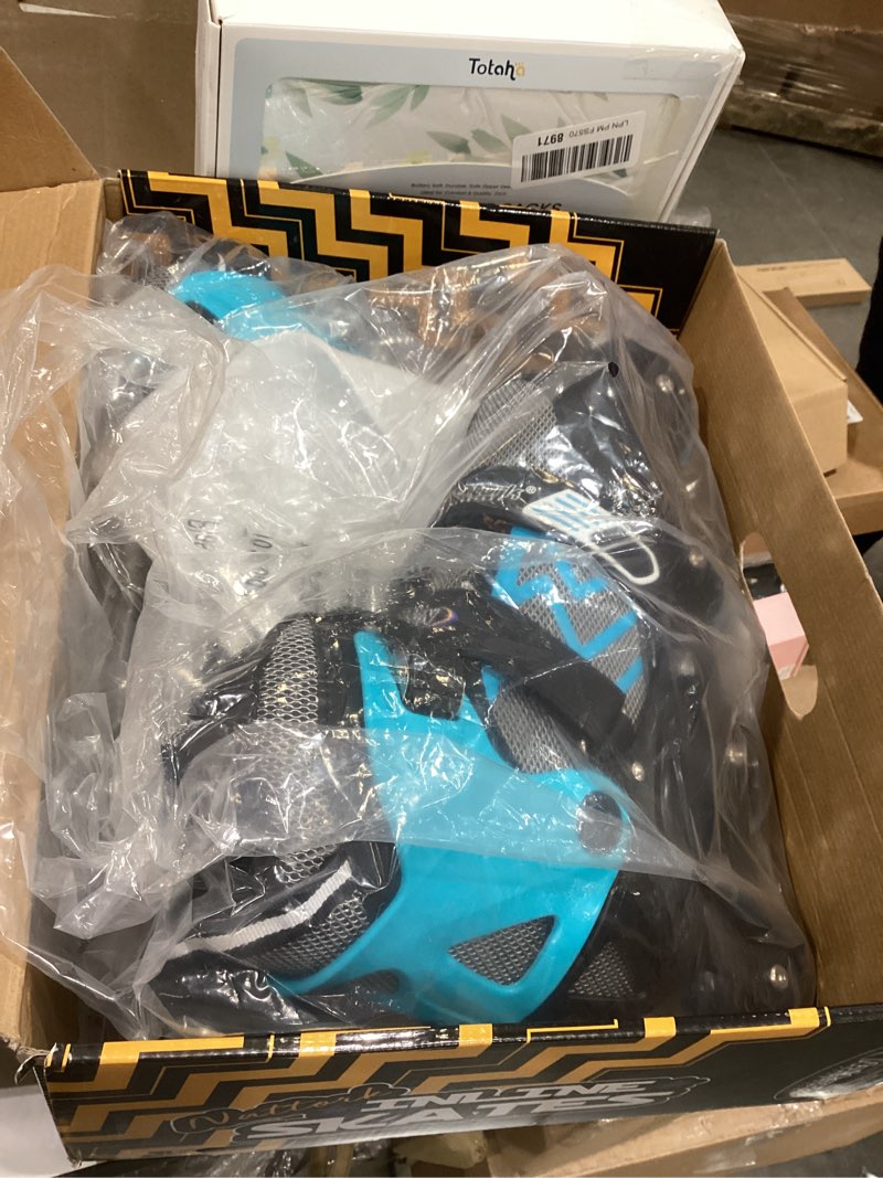 Condition photo showing Good Condition for Nattork Adjustable Inline Skates for Adults and Teens, Outdoor & Indoor Blades Roller Skates for Boys, Beginners