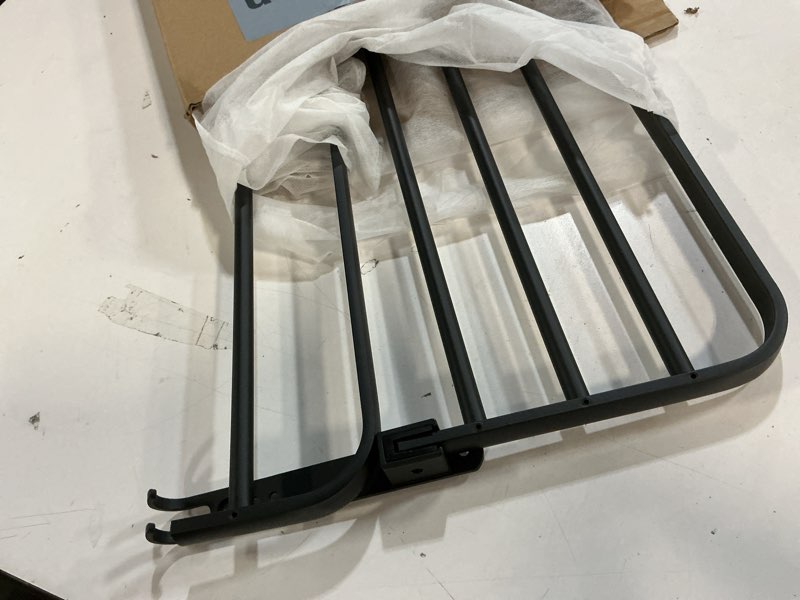 Condition photo showing Good Condition for tocten towel rack for bathroom, foldable towel holder with double towel bars, wall mounted sus304 stainless steel bathroom tower shelf, space-saving towel hanger for bathroom, lavatory (black,24 in)