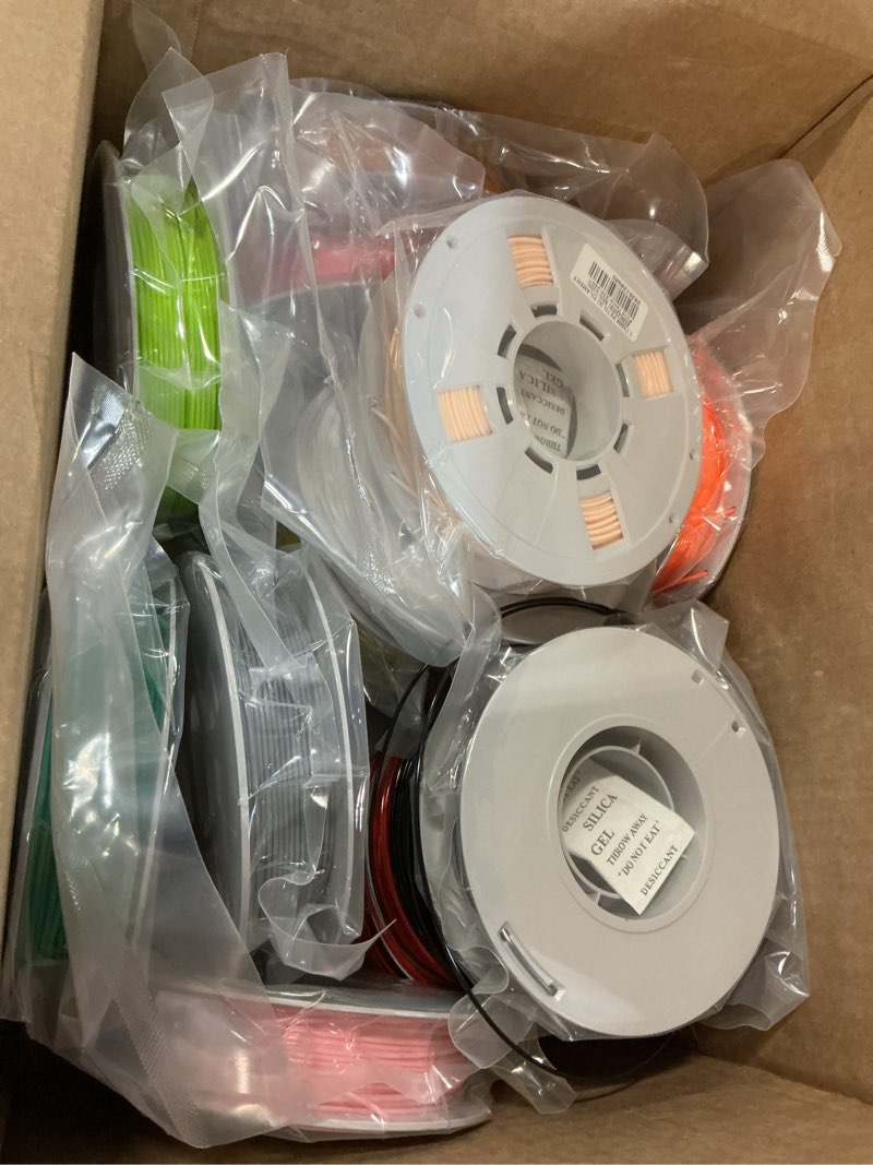 Condition photo showing New/Like New for PINBALL PETG 3D Printer Filament 1.75mm High Precision Durable Strong Filament Mith Better Flow Dimensional Accuracy +/- 0.02mm Suitable for Most FDM 3D Printers 4 Kilograms Sixteen Colors PETG-250g*16 Petg-250g*16-16 Color