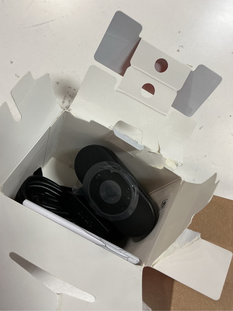 Condition photo showing Good Condition for onn. 1440p webcam with autofocus and built-in microphone, adjustable,black
