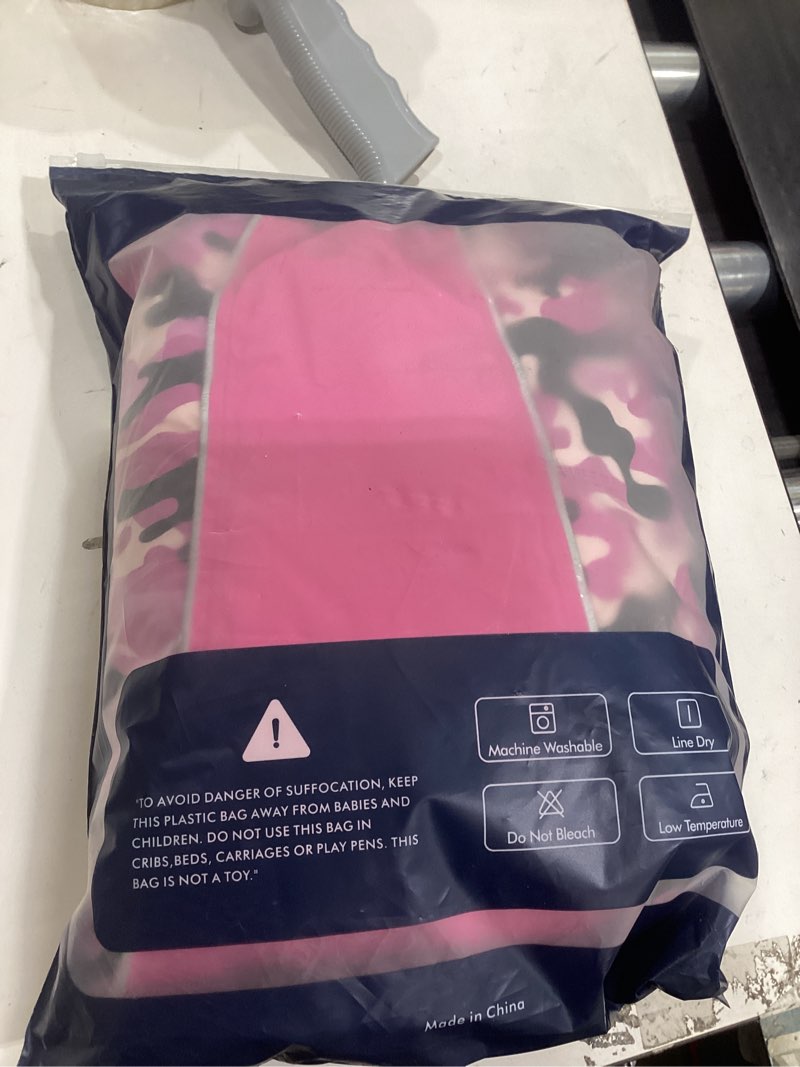 Condition photo showing New/Like New for IECOii Extra Warm Dog Coat Reflective Adjustable Dog Jacket Dog Winter Coat with Buckle Fleece Turtleneck Dog Jacket for Cold Weather Soft Winter Coat for Small Medium Extra Large Dogs XX-Large(Chest:29.9-35.4 in) Army Green