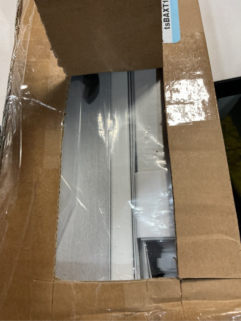 Condition photo showing New/Like New for lazblinds no tools no drill cordless cellular shades, top down bottom up (tdbu) honeycomb shades for home, blackout light blocking thermal insulation blinds for windows, 36" w x 48" h, white blackout - white 36" w x 48" h