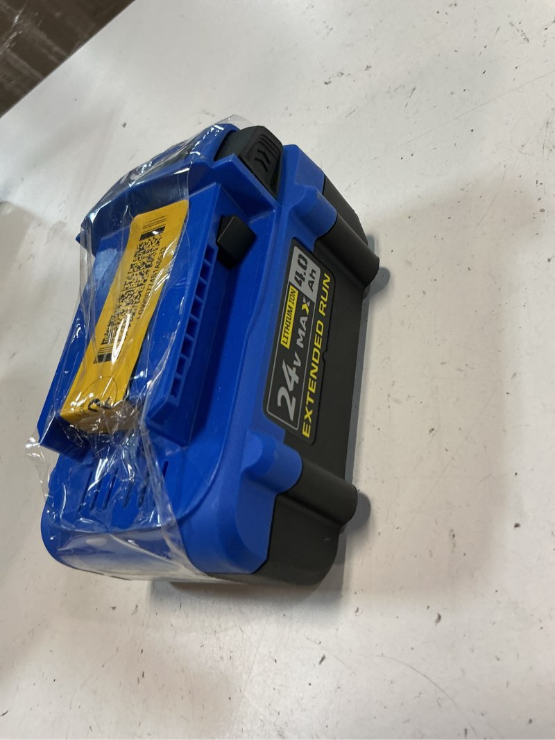Condition photo showing Good Condition for kobalt 24 volt max 4.0 ah lithium ion battery for power tools 1 hour charge