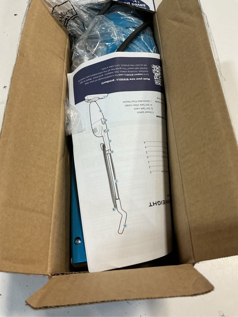 Condition photo showing Good Condition for bissell featherweight stick lightweight bagless vacuum with crevice tool, 2033, one size fits all, blue