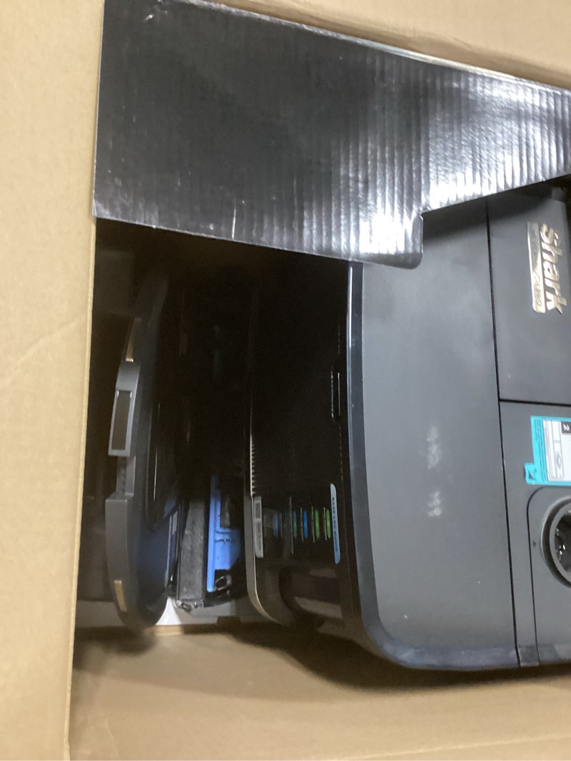 Condition photo showing As Is for Shark Robot Vacuum & Mop Combo, PowerDetect NeverTouch Pro, Self-Emptying, Self-Refill with Self-Clean Pad Wash & Dry, 60-Day Debris Capacity, 30-Day Refill Tank, 5 PowerDetect Technologies, RV2820ZE Wet+Dry & 60-Day Self-Refilling - Black