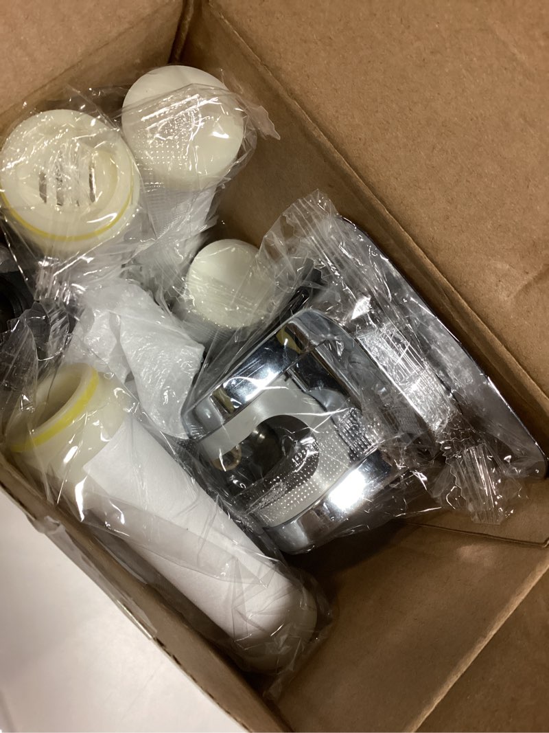 Condition photo showing Good Condition for Filtered Shower Head with Handheld - High Pressure 3 Spray Modes Showerhead with Filters, 12 Replaceable Water Softener Filters for Hard Water | Ion Shower Drops Head with 75" Anti-Burst Hose Gray