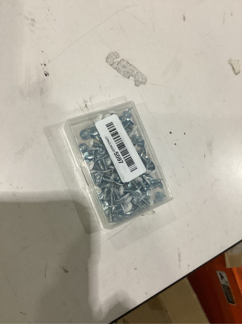Condition photo showing Good Condition for mewudecor #8 x 1/2" truss head fast self tapping screws, alloy steel wood screws, white head, 100 pcs white #8 x 1/2"