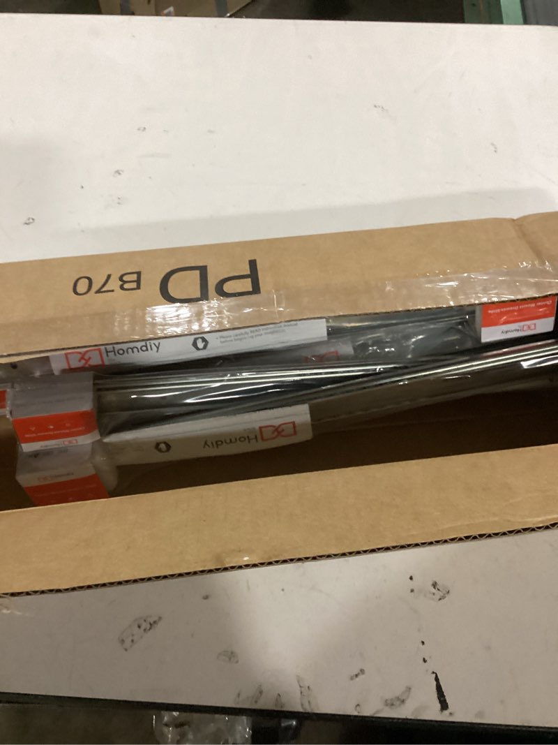 Condition photo showing New/Like New for homdiy 5 Pcs 20 Inch Heavy Duty Center Mount Drawer Slides for Cabinet and Dresser Bottom Mount Drawer Slides 3/4 Extension Glide Track 20 Inch 5 Pack