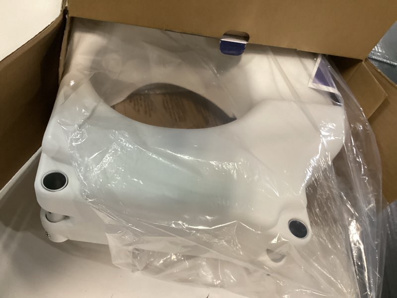 Condition photo showing Good Condition for bath safetyraised toilet seat product description: elev.toilet seat w/ remarms,rtl,1 ea