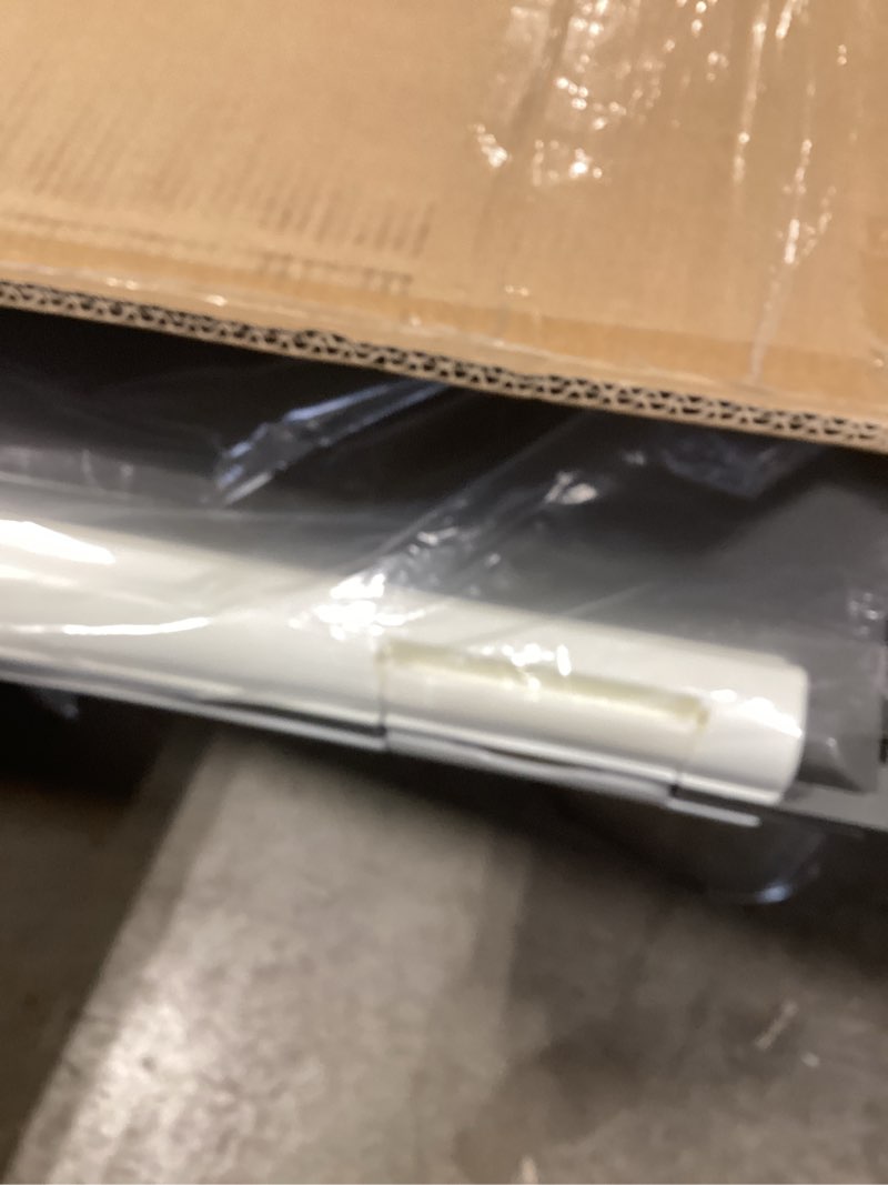 Condition photo showing New/Like New for Amazon Basics Dog Training Pad Holder, Secured Latches, Extra Thick and Non-Slip, Recycled Plastic, 28 x 34 inch, L, White and Charcoal 28'' X 34''