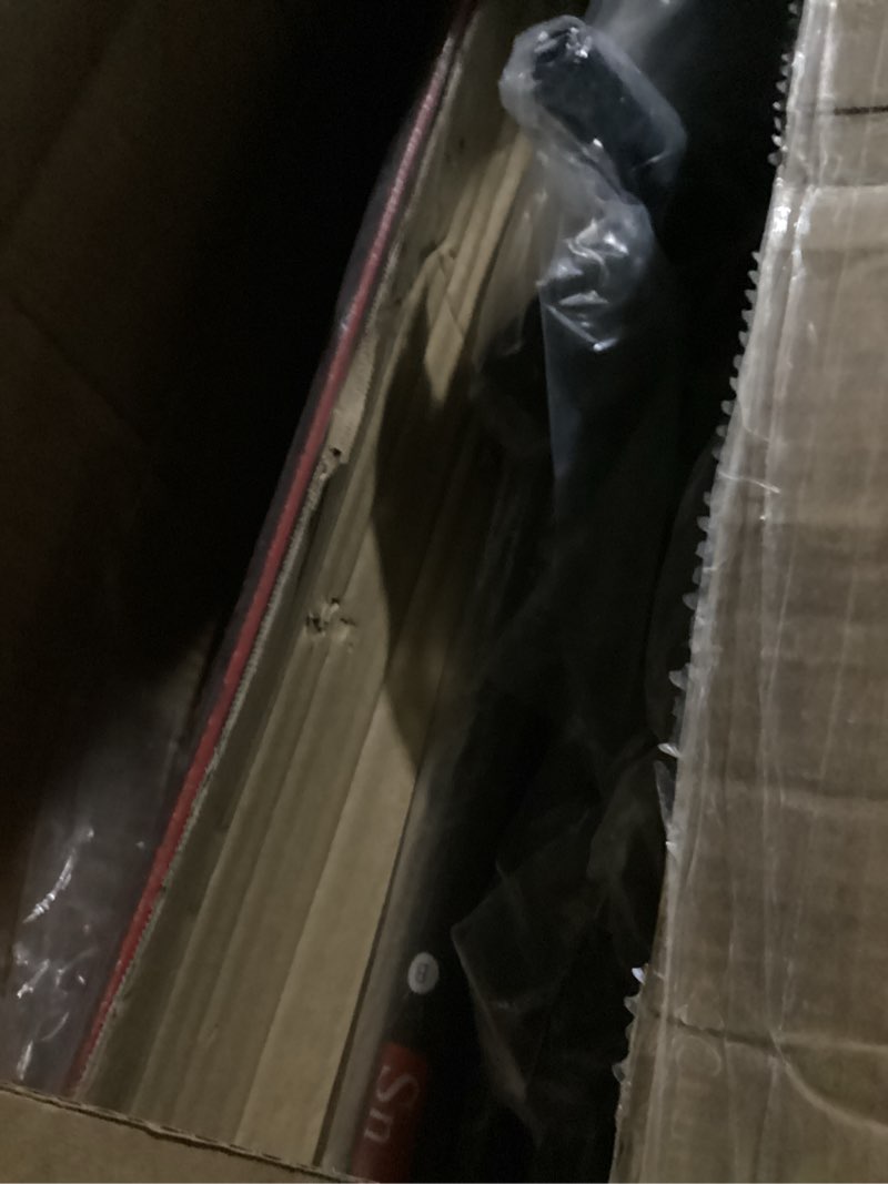 Condition photo showing Good Condition for 38 Inch Snow Shovel for Driveway, Brewin SnowPro Bi-Direction Heavy Duty Snow Pusher with Wheels and Angled Blade for Efficient Snow Removal, Back Saver Snow Plow for Doorway Sidewalk