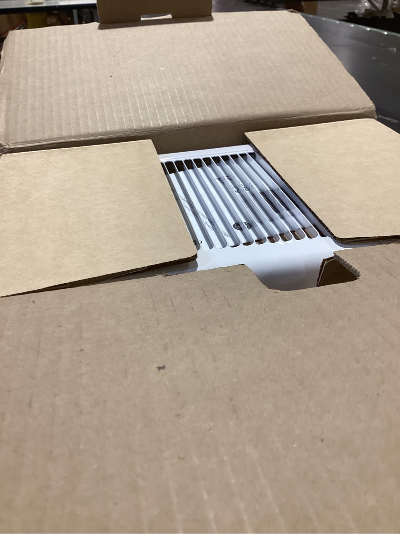 Condition photo showing Good Condition for cadet 120-volt 1,000-watt com-pak in-wall fan-forced electric heater in white with thermostat