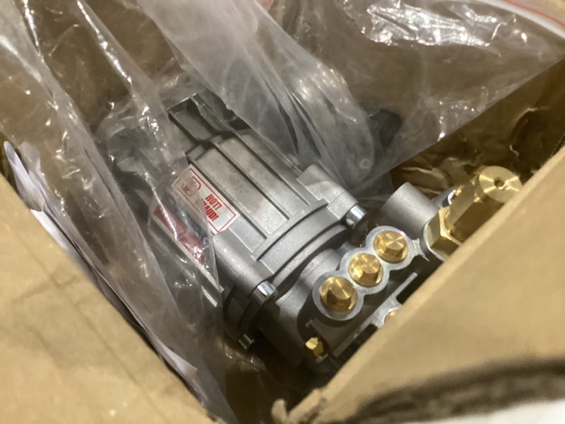 Condition photo showing Good Condition for wojet pressure washer pump, 3/4" shaft, 3400psi 2.5gpm, horizontal power washer pump with anti-seize, self-priming, replacement pressure washer pump kit for dewalt, simpson, craftsman, honda, generac
