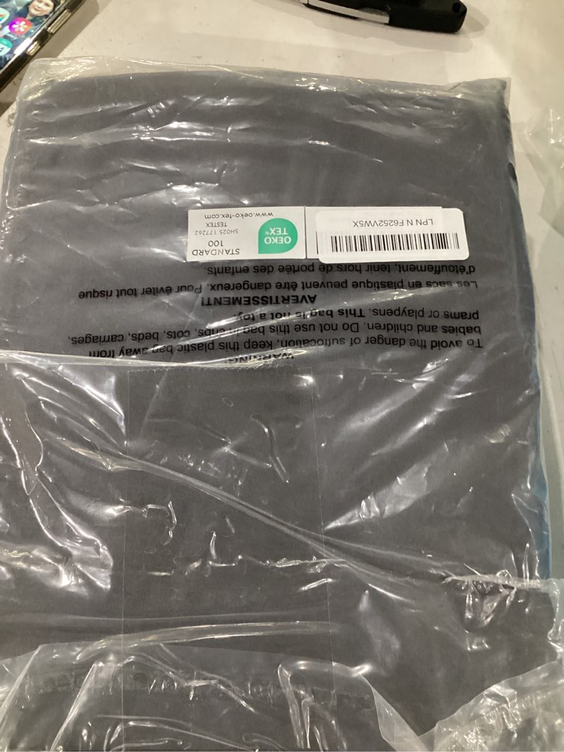 Condition photo showing Good Condition for freshculture twin flat sheets only 2 pack - hotel quality flat bed sheets - brushed microfiber - ultra soft & breathable - wrinkle-free - easy care - flat sheets only twin size (dark grey)