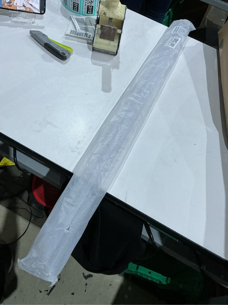 Condition photo showing Good Condition for 4-pack frameless shower door bottom seal for 3/8 inch thick glass doors – stop shower leaks and create a water barrier (3/8” x 39”) bottom seal -3/8''