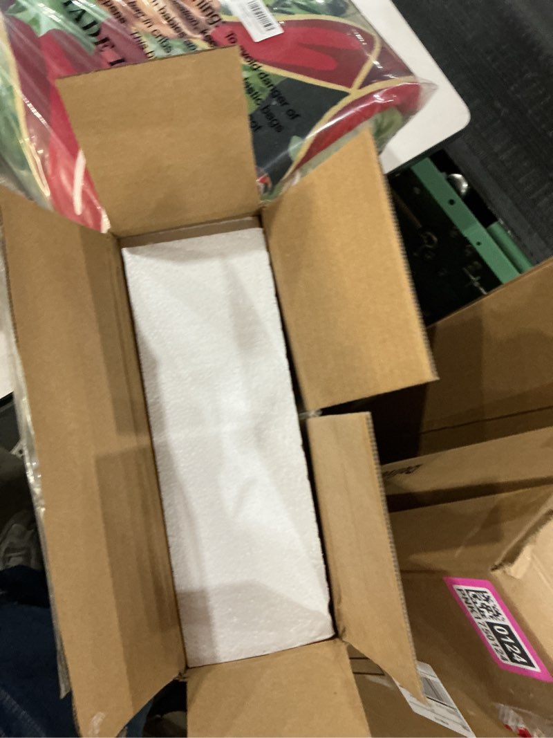 Condition photo showing As Is for Dreamland Floating Shelves Brown 48 inch