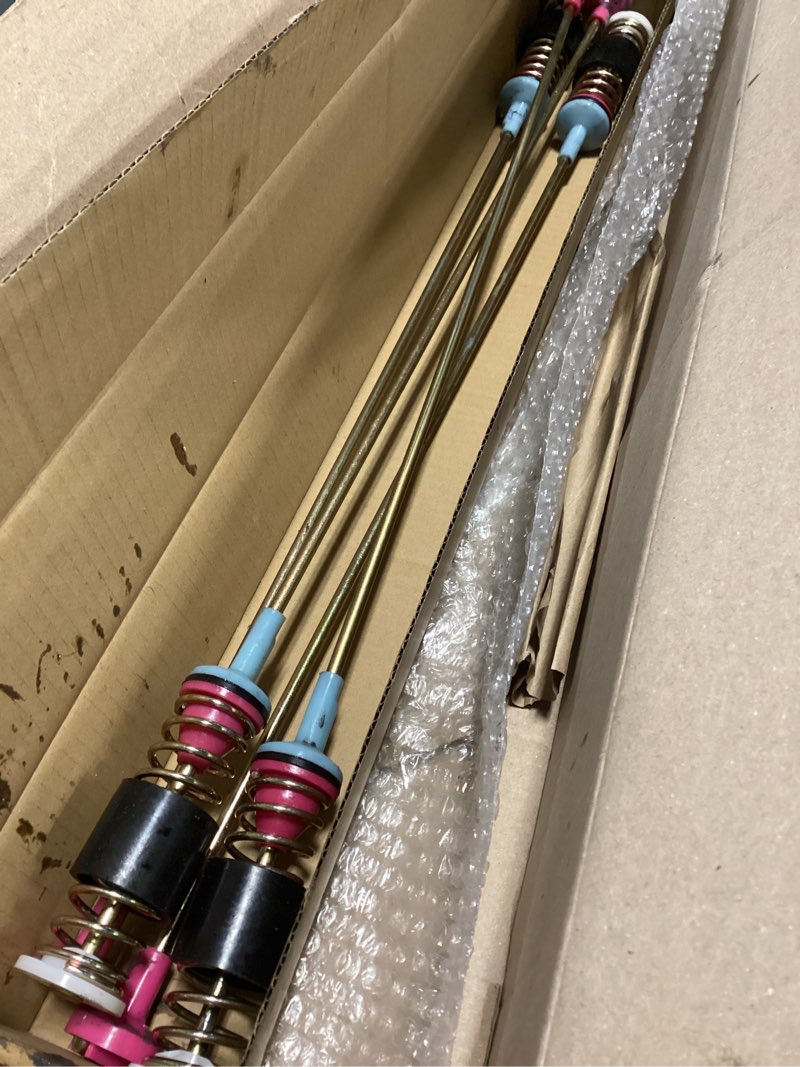 Condition photo showing As Is for 2025 Upgrade DC68-03172B-03 DC68-03172C DC68-03172D Washer Suspension Rods, Fit for Samsung Washer WA50R5200AV A4, WA50R5200AW US, WA50R5400AV US, WA50R5400AW US, WA45T3200AW A4, WA45M7050AW A4