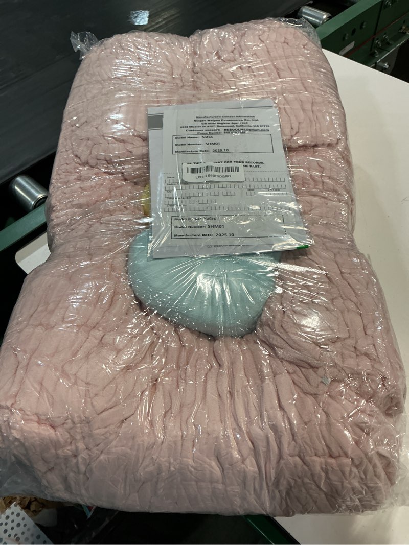 Condition photo showing New/Like New for little dove bean bag chairs for kids, comfy bean bag chair with 2 plush toys, toddler chair with pocket, stuffed lazy sofa with filler for boys and girls, kids chairs for gaming, reading, pink