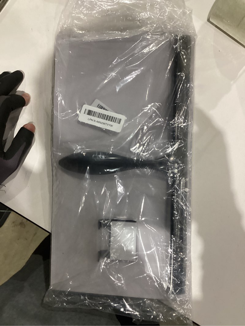 Condition photo showing As Is for NETANY Shower Squeegee, 14-Inch Matte Black Squeegee, All-Purpose Stainless Steel Squeegee for Bathroom, Shower Doors, Mirrors, Tiles and Car Windows - 100% Streak Free Black 14-Inch