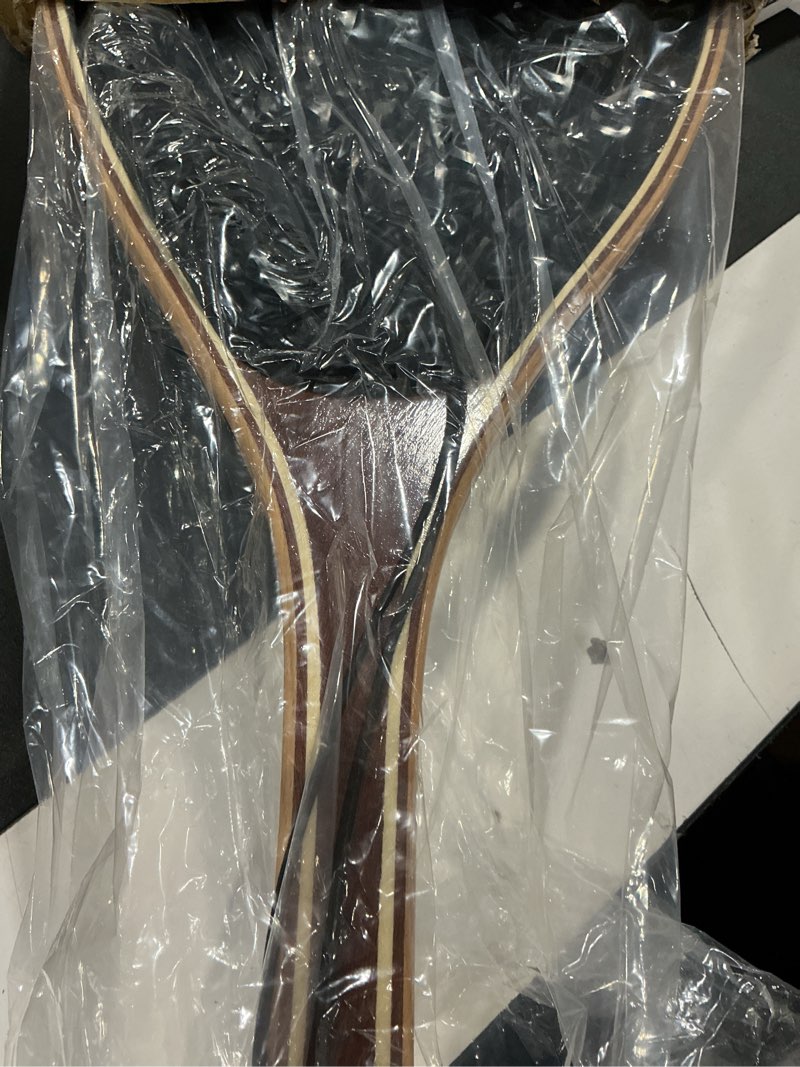 Condition photo showing Good Condition for landing net for fly fishing, trout fishing net, soft rubber catch and release fish net with wooden handle black net