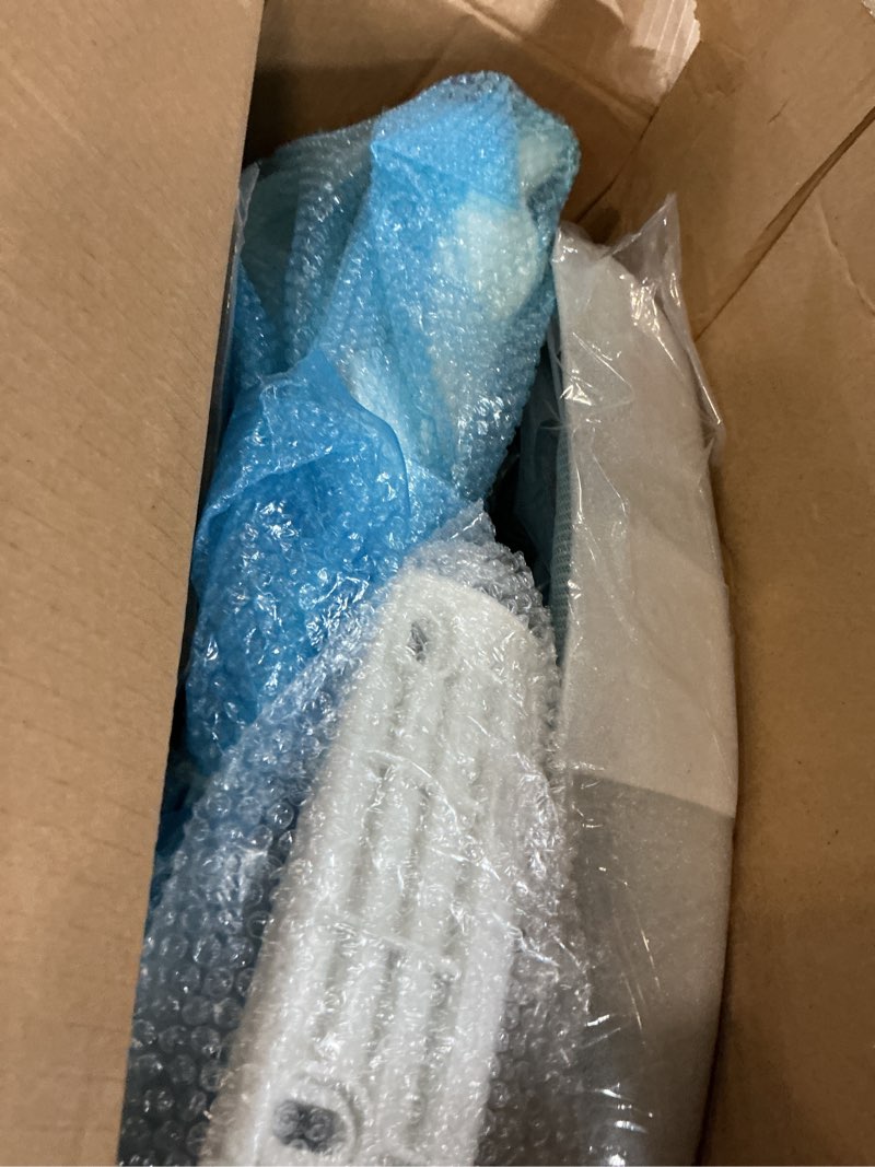 Condition photo showing New/Like New for primy office chair ergonomic desk chair with adjustable lumbar support and height, swivel breathable desk mesh computer chair with flip up armrests for conference room?light blue? 1 light blue