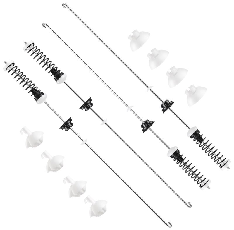 Upgraded W11396716 W11171694 Washer Suspension Rod Kit 4pcs (2025) Compatible with Whirlpool Maytag Kenmore Washer, Replacement Part 4961417 AP6974115 PS12731176 EAP12731176