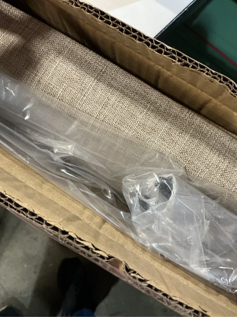 Condition photo showing Good Condition for LazBlinds No Tools No Drill Cordless Roman Shades for Windows, Blackout Thermal Insulated UV Blocking Window Blinds, Lightweight Fabric Blinds for Indoor Windows, 30" W x 60" H, Blackout - Beige Beige 30" W x 60" H