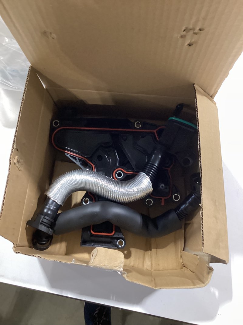 Condition photo showing Good Condition for X AUTOHAUX PCV Valve Engine Crankcase Vent Oil Separator Breather Hose Exhaust Pipe Kit 06H103495AH for VW Beetle CC Jetta GTI Passat Tiguan for Audi A3 A4 A5 Q5 TT Hard Resistant
