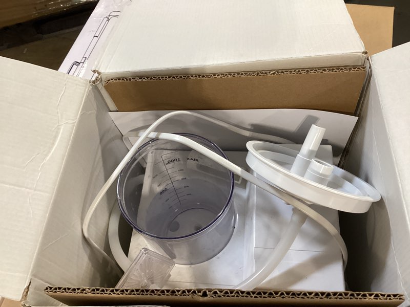 Condition photo showing Good Condition for jeogejin portable veterinary suction machine for home use with 1000ml capacity, 110v electric suction machine
