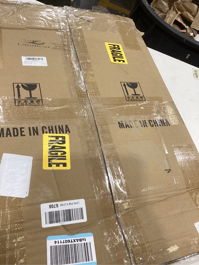 Condition photo showing item condition for 16" x 24" Rectangle Clear Tempered Glass Table Top 3/8" Thick Eased Corners Clear Tempered Top Patio Table Replacement with 10 Anti Slip Pads for Kitchen Coffee Dining Table