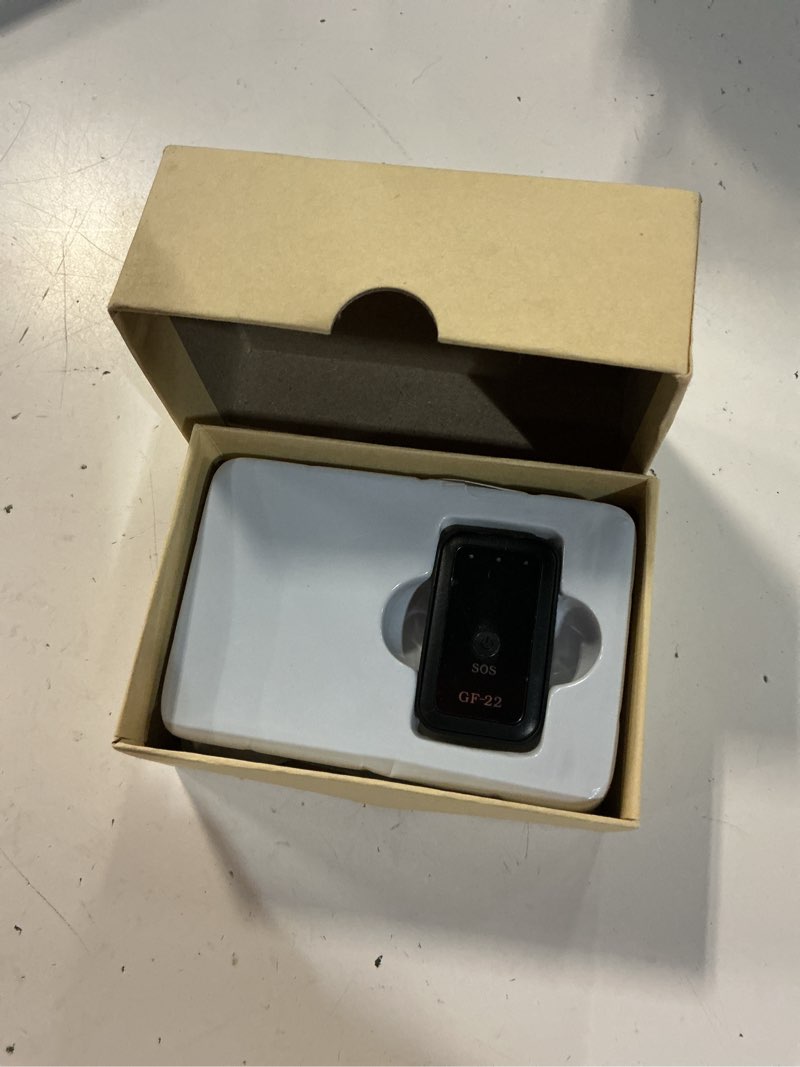Condition photo showing As Is for mini gps tracker for vehicles - portable real time magnetic gps tracking device for car, full global coverage location tracker for kids,trucks/person,no subscription required/no monthly fee (mini)