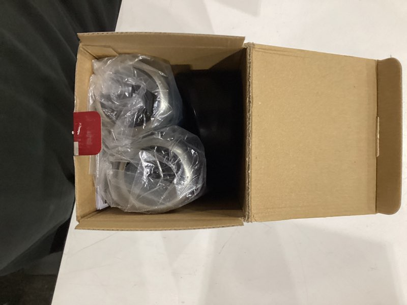 Condition photo showing New/Like New for circle joy electric salt and pepper grinder set with rechargeable base upgraded stainless steel automatic salt and pepper shakers with 2 grinding speeds, external adjustment and 110ml capacity, silver external adjustment silver rechargeable