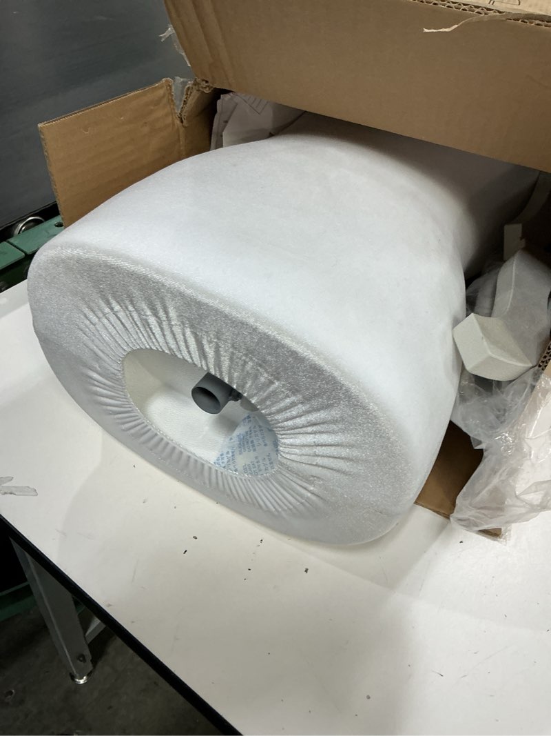 Condition photo showing Good Condition for mannequin body dress form torso female manikin 49.6-63.4 inch height adjustable wooden tripod stand high density foam portable display mannequin (white) 49.6-63.4 inches white